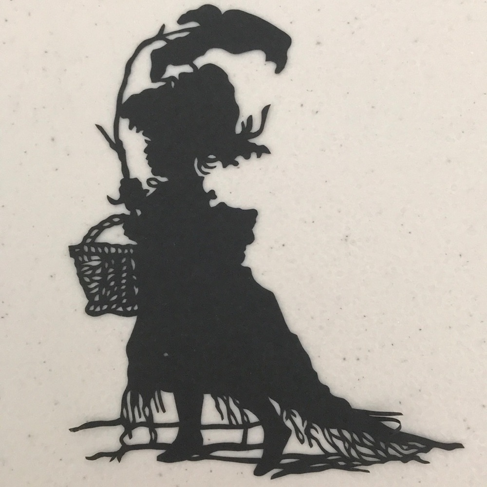 Childhood π₯ SET π Handmade PaperCut Silhouette Scherenschnitte π₯ Modern - Picture 8 of 13